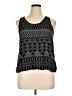 H&M 100% Viscose Black Tank Top Size 14 - photo 1