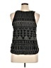 H&M 100% Viscose Black Tank Top Size 14 - photo 2