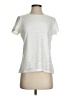 Calvin Klein Silver Short Sleeve Top Size S - photo 1