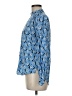 Veronica Beard Paisley Blue Long Sleeve Silk Top Size 6 - photo 5