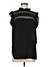 Halogen 100% Polyester Solid Black Sleeveless Blouse Size M - photo 1
