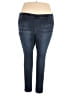 Style&Co Solid Blue Jeggings Size 20 - photo 1