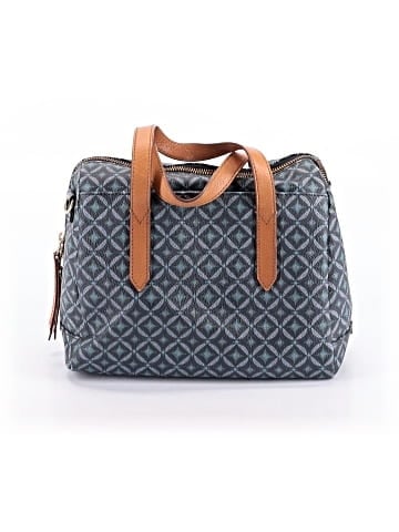 Fossil Leather Satchel (view 1)