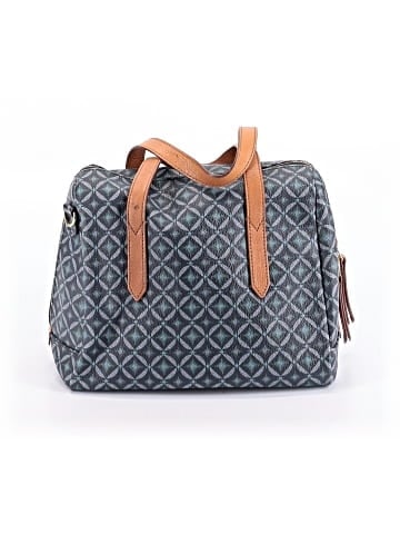 Fossil Leather Satchel (view 2)