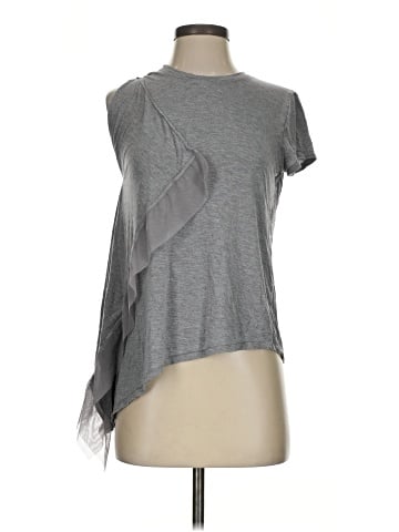 BCBGMAXAZRIA Short Sleeve Top (view 1)