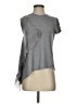 BCBGMAXAZRIA 100% Rayon Gray Short Sleeve Top Size S - photo 1