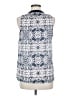Olive and Oak 100% Polyester Blue Sleeveless Blouse Size M - photo 2