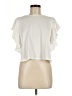 Zara Ivory Short Sleeve Top Size M - photo 1