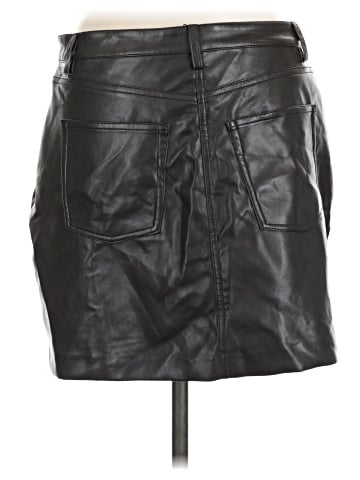 TRUTH BY REPUBLIC Faux Leather Skirt (view 2)