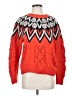 Lucky Brand Hearts Red Pullover Sweater Size S - photo 1