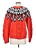 Lucky Brand Hearts Red Pullover Sweater Size S - photo 2