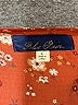 Blue Rain 100% Polyester Floral Orange Cocktail Dress Size L - photo 7