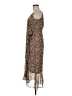 Bardot 100% Polyester Animal Print Brown Cocktail Dress Size 8 - photo 5