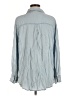Mustard Seed 100% Lyocell Blue Long Sleeve Blouse Size M - photo 2