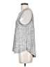 Deletta Silver Sleeveless Top Size S - photo 5