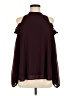 Trouve 100% Polyester Burgundy Sleeveless Blouse Size M - photo 1