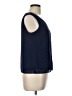 R&M Richards 100% Polyester Blue Sleeveless Blouse Size 10 - photo 4