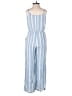 Dizzy Lizzy 100% Cotton Stripes Blue Jumpsuit Size XXS - photo 2