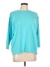 Westbound Teal 3/4 Sleeve Top Size L (petite) - photo 1