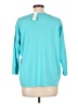 Westbound Teal 3/4 Sleeve Top Size L (petite) - photo 2