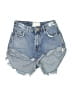 ONETEASPOON 100% Cotton Blue Denim Shorts Size 23 waist - photo 1