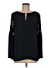Chelsea28 100% Polyester Black Long Sleeve Blouse Size M - photo 1