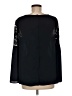 Chelsea28 100% Polyester Black Long Sleeve Blouse Size M - photo 2