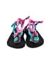 Assorted Brands Color Block Teal Flip Flops Size 8 - photo 2
