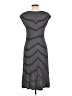 Max Studio Stripes Black Casual Dress Size L (estimated) - photo 2