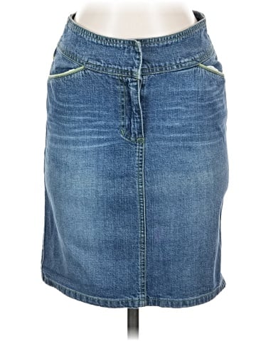 Laundry by Shelli Segal Denim Skirt (view 1)
