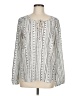 Sanctuary 100% Polyester Silver Long Sleeve Blouse Size M - photo 1