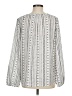 Sanctuary 100% Polyester Silver Long Sleeve Blouse Size M - photo 2