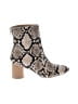 Just Fab Ivory Ankle Boots Size 8 1/2 - photo 1