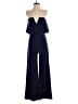 Lulus Solid Blue Jumpsuit Size M - photo 1