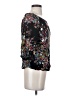 Lovestitch 100% Rayon Black 3/4 Sleeve Blouse Size S - photo 4