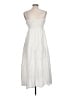 Simplee White Casual Dress Size L - photo 2