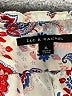 Zac & Rachel 100% Polyester Floral White Short Sleeve Blouse Size XL - photo 7