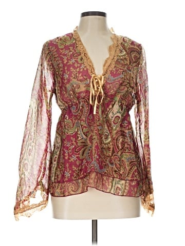 Zoey & Beth Long Sleeve Blouse (view 1)