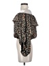 Tyche 100% Polyester Brown 3/4 Sleeve Blouse Size S - photo 5