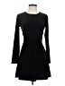 Rampage Solid Black Cocktail Dress Size 3 - photo 1