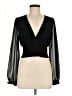 Wilfred 100% Polyester Black Long Sleeve Blouse Size M - photo 1
