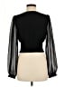 Wilfred 100% Polyester Black Long Sleeve Blouse Size M - photo 2
