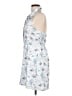 Lulus 100% Polyester Print White Casual Dress Size L - photo 5