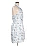 Lulus 100% Polyester Print White Casual Dress Size L - photo 4