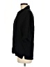 Zara Solid Black 3/4 Sleeve Button-Down Shirt Size M - photo 5