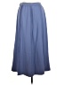 Susan Graver Solid Blue Formal Skirt Size M - photo 2