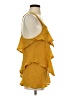 Fleet Collection 100% Polyester Yellow Casual Dress Size S - photo 4