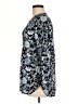 Old Navy Paisley Blue Long Sleeve Blouse Size M - photo 5