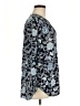 Old Navy Paisley Blue Long Sleeve Blouse Size M - photo 4