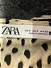 Zara Animal Print Tan Cocktail Dress Size S - photo 7